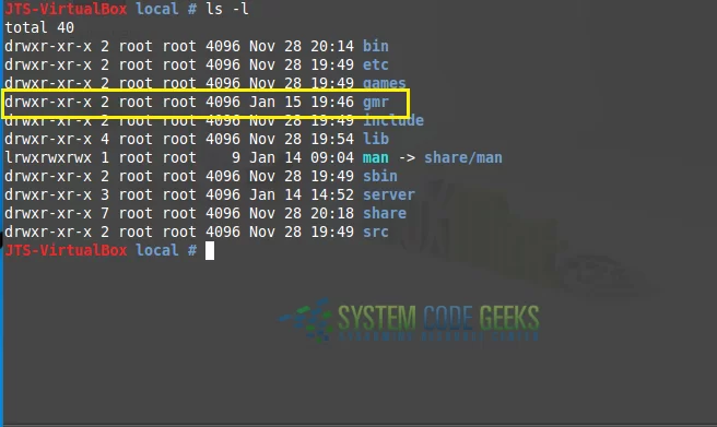 Linux chown Example: List Command Details